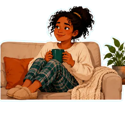 at home