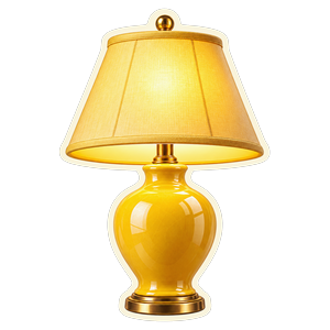 Yellow lamp