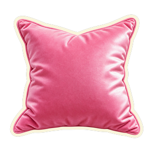 Pink pillow