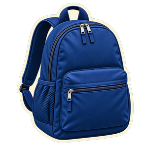 Dark blue backpack