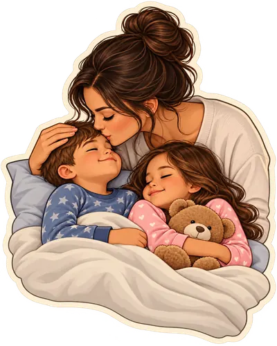 kiss the kids goodnight