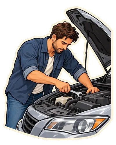 fix the car