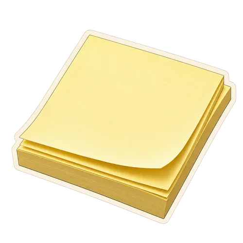 sticky notes — notas adhesivas