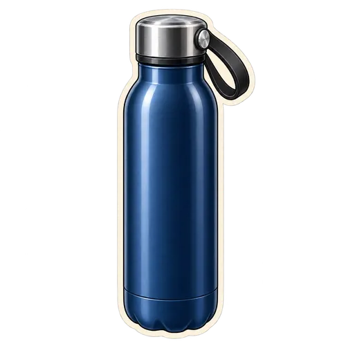 water bottle — botella de agua